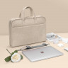 Сумка New Style TAIKESEN для ноутбука и Macbook 13,6 дюйма (бежевый)