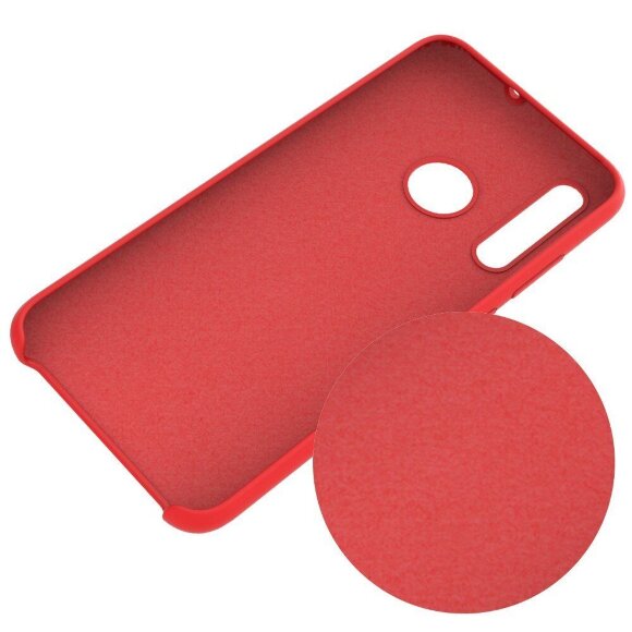 Силиконовый чехол Mobile Shell для Huawei P Smart+ (Plus) 2019 / Enjoy 9s / Honor 10i (красный)