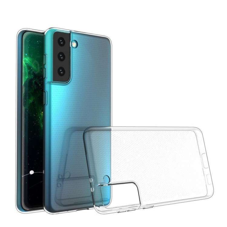 Силиконовый TPU чехол для Samsung Galaxy S21+ (Plus)