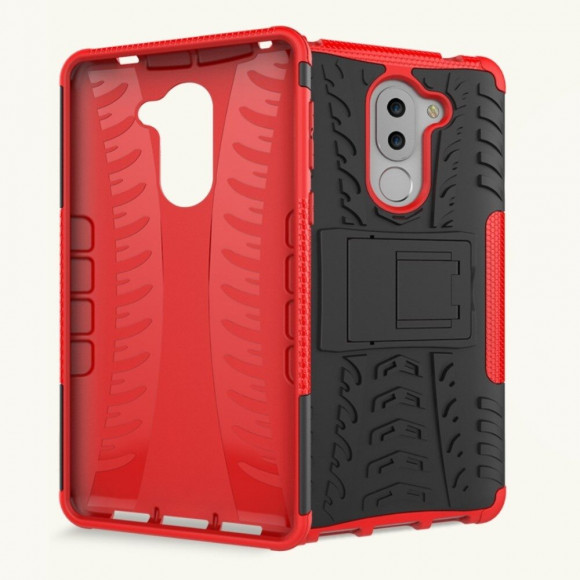 Чехол Hybrid Armor для Huawei Honor 6x 2016 (черный + красный) Чехол Hybrid Armor для Huawei Honor 6x 2016 (черный + красный)
