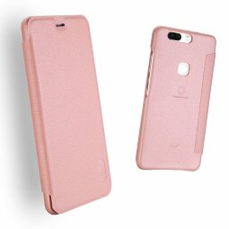 Чехол LENUO для Huawei Honor V8 (розовый)