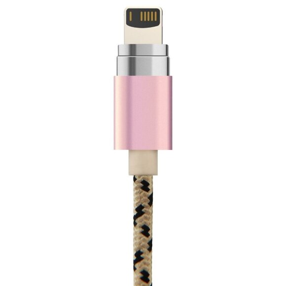 Магнитный кабель BASEUS Lightning для iPhone / iPad / iPod Touch (розовый)