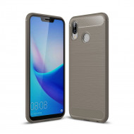 Чехол-накладка Carbon Fibre для Huawei Honor Play (серый) Чехол-накладка Carbon Fibre для Huawei Honor Play (серый)