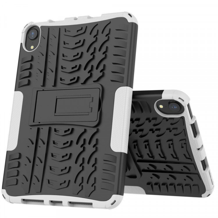 Чехол Hybrid Armor для Apple iPad mini 6 (черный + белый)