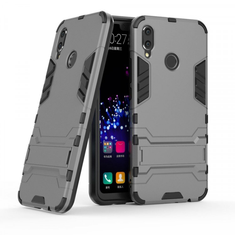 Чехол Duty Armor для Huawei Nova 3i / P Smart+ (Plus) (серый)