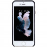 Кожаный чехол - накладка NILLKIN Englon для iPhone 7 (черный)