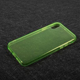 Силиконовый TPU чехол для iPhone X / ХS (зеленый)