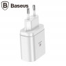 Зарядное устройство Baseus Mirror Lake Intelligent Digital Display 3.4A (белый)