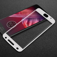 Защитное стекло 3D для Motorola Moto Z2 Play (белый) Защитное стекло 3D для Motorola Moto Z2 Play (белый)