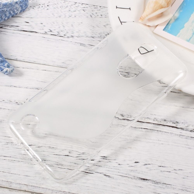 Нескользящий чехол для LG K8 (2017) X300 / M200N (прозрачный)