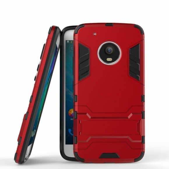Чехол Duty Armor для Motorola Moto G5 Plus (красный)