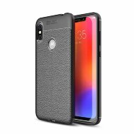 Чехол-накладка Litchi Grain для Motorola One Power (P30 Note) (черный) Чехол-накладка Litchi Grain для Motorola One Power (P30 Note) (черный)