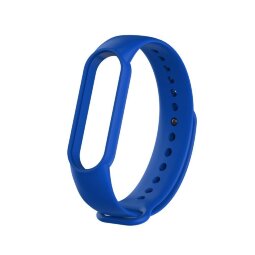 Ремешок для фитнес браслета Xiaomi Mi Band 5 (темно-синий)
