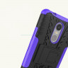 Чехол Hybrid Armor для Lenovo K6 Note (черный + фиолетовый)