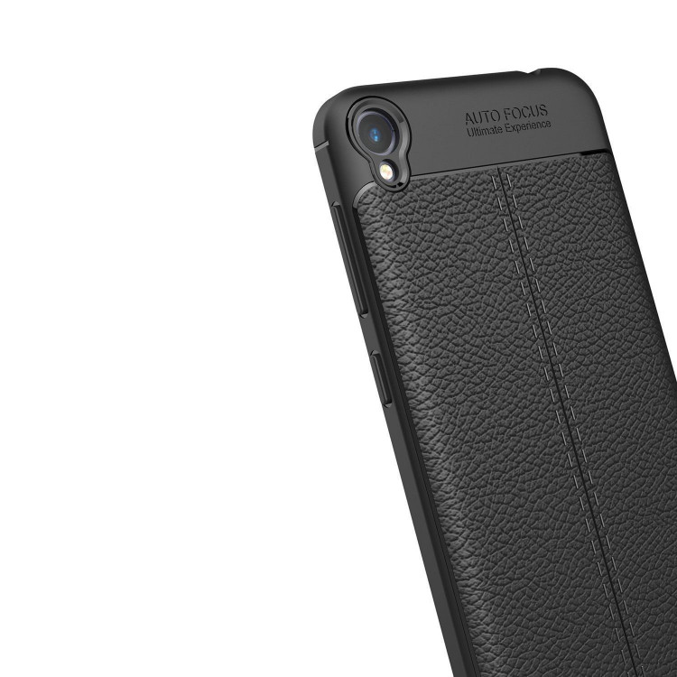 Чехол-накладка Litchi Grain для ASUS ZenFone Live ZB501KL (красный)