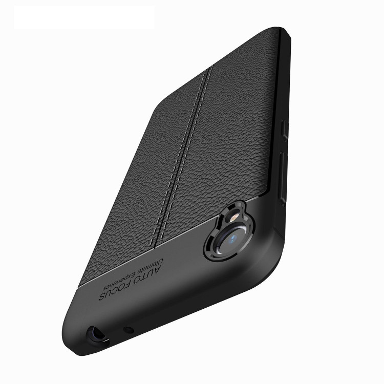 Чехол-накладка Litchi Grain для ASUS ZenFone Live ZB501KL (красный)