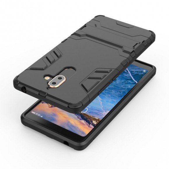 Чехол Duty Armor для Nokia 7 Plus (черный) Чехол Duty Armor для Nokia 7 Plus (черный)