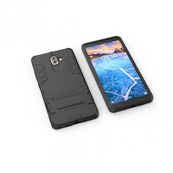 Чехол Duty Armor для Nokia 7 Plus (черный) Чехол Duty Armor для Nokia 7 Plus (черный)