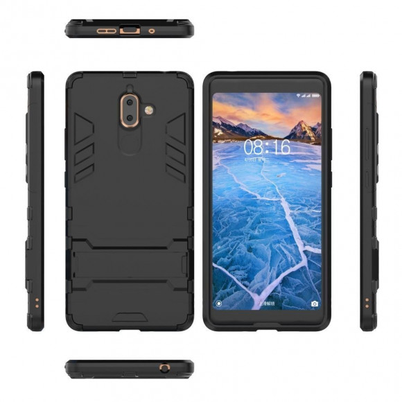 Чехол Duty Armor для Nokia 7 Plus (черный) Чехол Duty Armor для Nokia 7 Plus (черный)