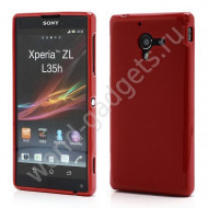 TPU чехол для Sony Xperia ZL / L35h (красный) TPU чехол для Sony Xperia ZL / L35h (красный)