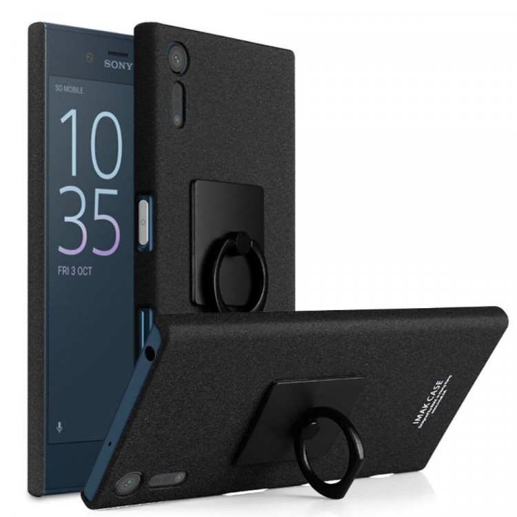 Чехол iMak Finger для Sony Xperia XZ / XZs (черный)