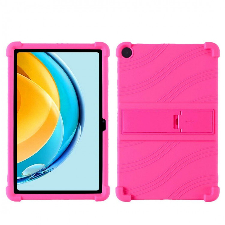 Силиконовый чехол для Huawei MatePad SE, AGS5-W09, AGS5-L09 (малиновый)