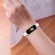 Кожаный ремешок для Samsung Galaxy Fit E SM-R375 (серый)