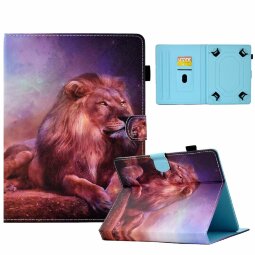 Универсальный чехол Coloured Drawing для планшета 8 дюймов (Lion King)