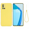 Силиконовый чехол Mobile Shell для OnePlus 9R (желтый)