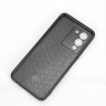 Чехол из экокожи для Infinix NOTE 12 G96 (черный)