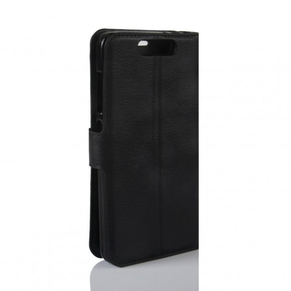 Чехол с визитницей для ZTE Blade V8 (черный)