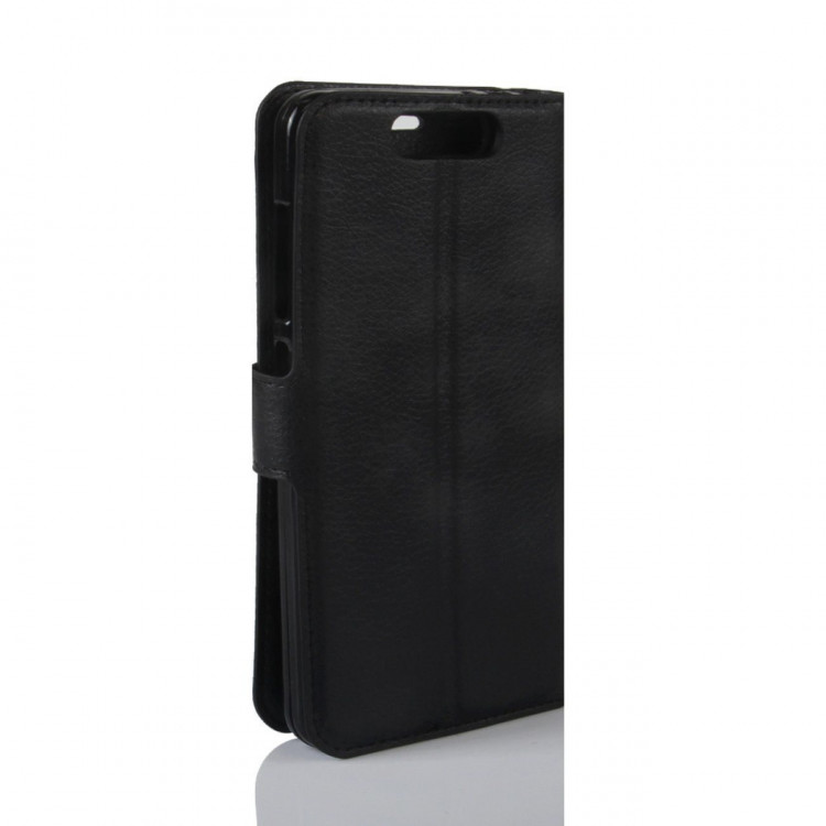 Чехол с визитницей для ZTE Blade V8 (черный)