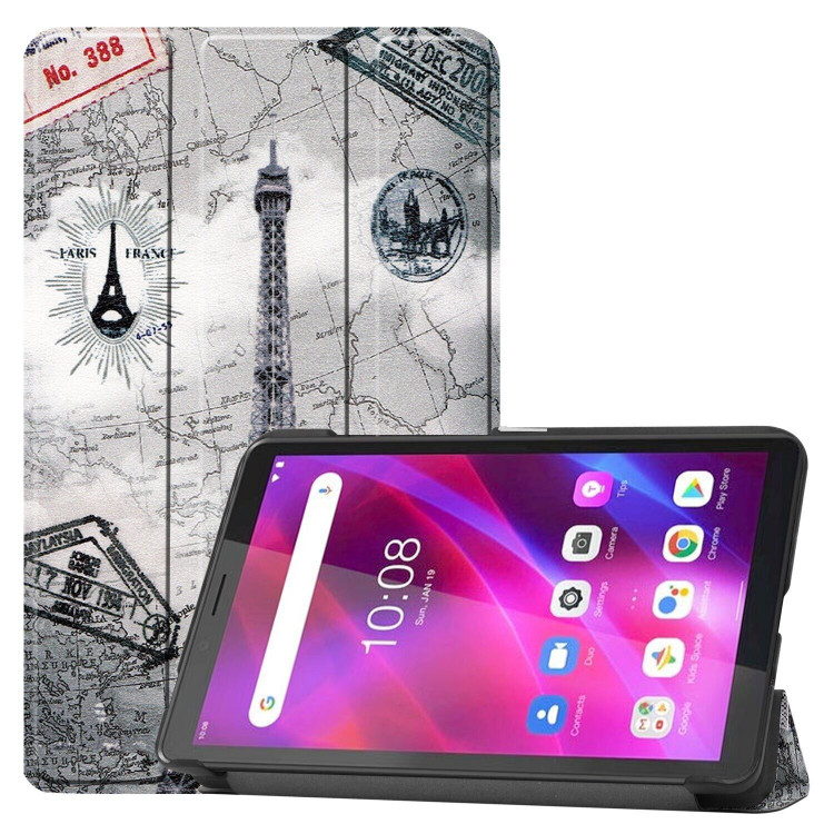 Чехол Smart Case для Lenovo Tab M7 (3rd Gen) TB-7306F, TB-7306X (Retro Tower)