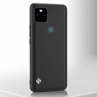 Чехол из искусственной кожи для Google Pixel 5a 5G (черный)
