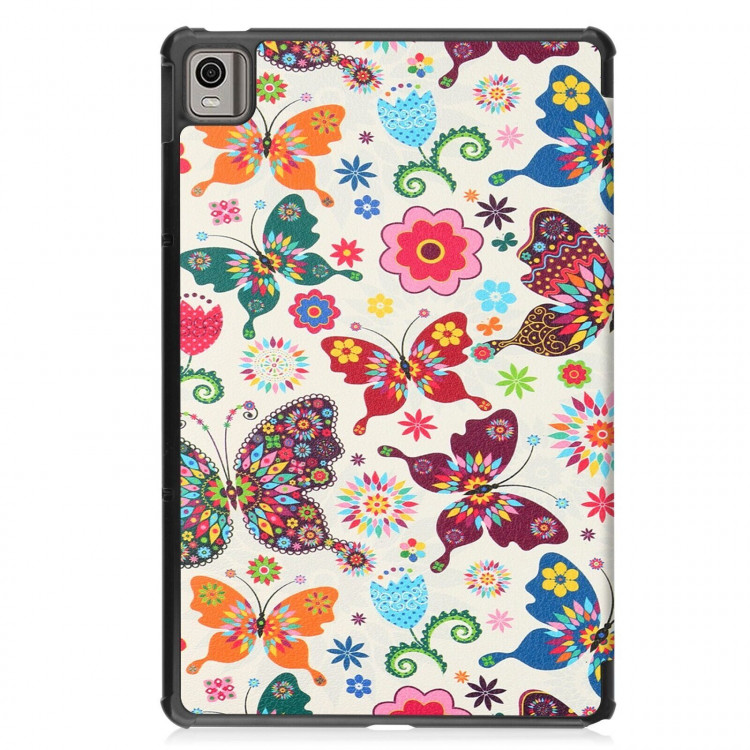 Чехол Smart Case для Nokia T21 (Butterflies)
