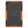 Чехол Hybrid Armor для Samsung Galaxy Tab A7 (2020), Galaxy Tab A7 (2022) SM-T500, SM-T505, SM-T509 - 10,4 дюйма (черный + оранжевый)