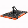 Чехол Hybrid Armor для Samsung Galaxy Tab A7 (2020), Galaxy Tab A7 (2022) SM-T500, SM-T505, SM-T509 - 10,4 дюйма (черный + оранжевый)