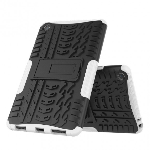 Чехол Hybrid Armor для Xiaomi Mi Pad 4 - 8 дюймов (черный + белый)