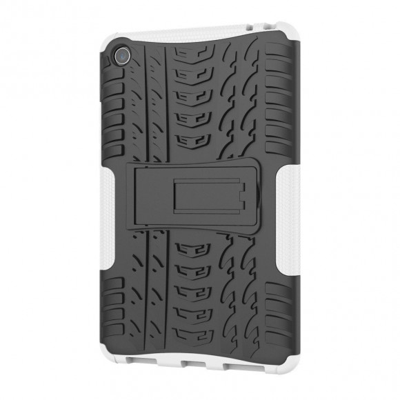Чехол Hybrid Armor для Xiaomi Mi Pad 4 - 8 дюймов (черный + белый)