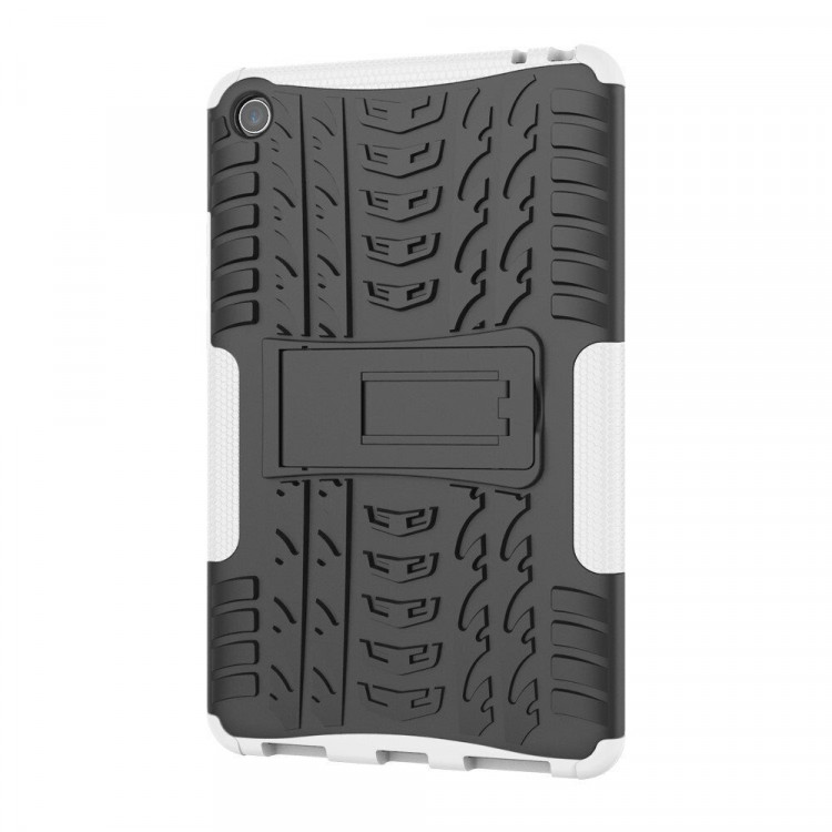 Чехол Hybrid Armor для Xiaomi Mi Pad 4 - 8 дюймов (черный + белый)