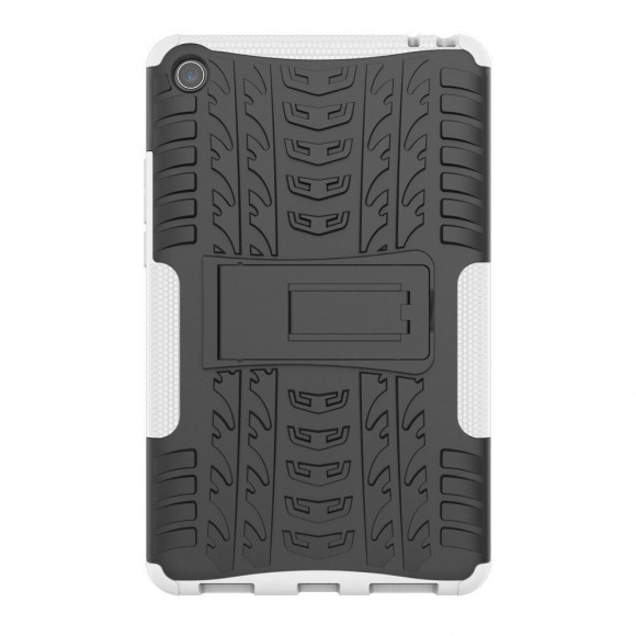 Чехол Hybrid Armor для Xiaomi Mi Pad 4 - 8 дюймов (черный + белый)