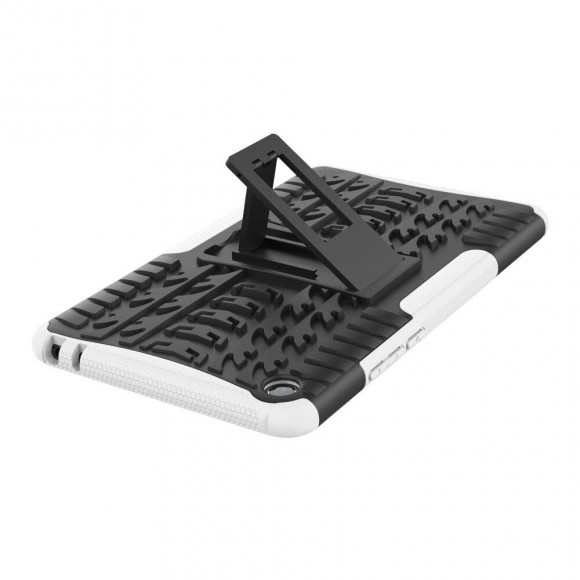Чехол Hybrid Armor для Xiaomi Mi Pad 4 - 8 дюймов (черный + белый)