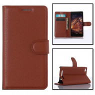 Чехол с визитницей для Xiaomi Redmi 3 (коричневый) Чехол с визитницей для Xiaomi Redmi 3 (коричневый)