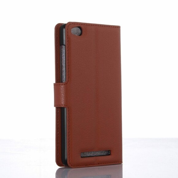 Чехол с визитницей для Xiaomi Redmi 3 (коричневый) Чехол с визитницей для Xiaomi Redmi 3 (коричневый)