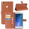 Чехол с визитницей для Xiaomi Mi Max 2 (коричневый)