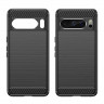 Чехол-накладка Carbon Fibre для Google Pixel 8 Pro (черный)