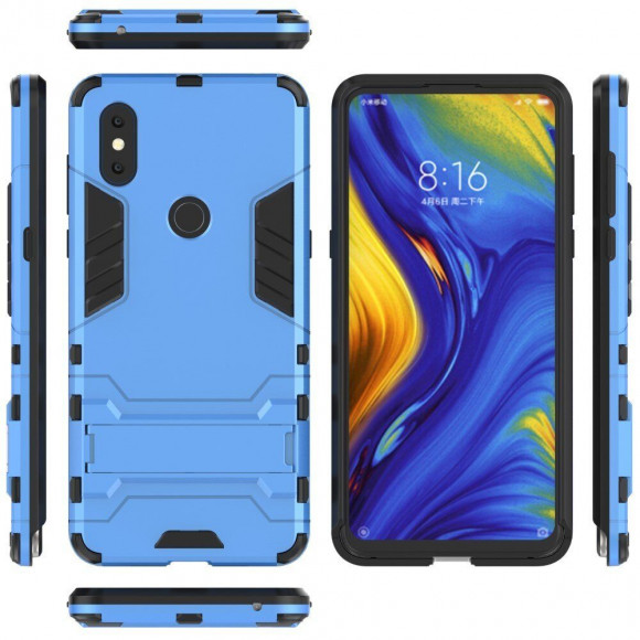 Чехол Duty Armor для Xiaomi Mi Mix 3 (голубой)