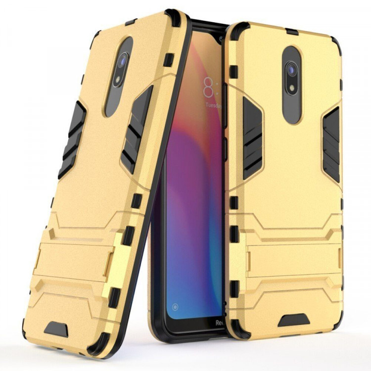 Чехол Duty Armor для Xiaomi Redmi 8 / Redmi 8A (золотой)