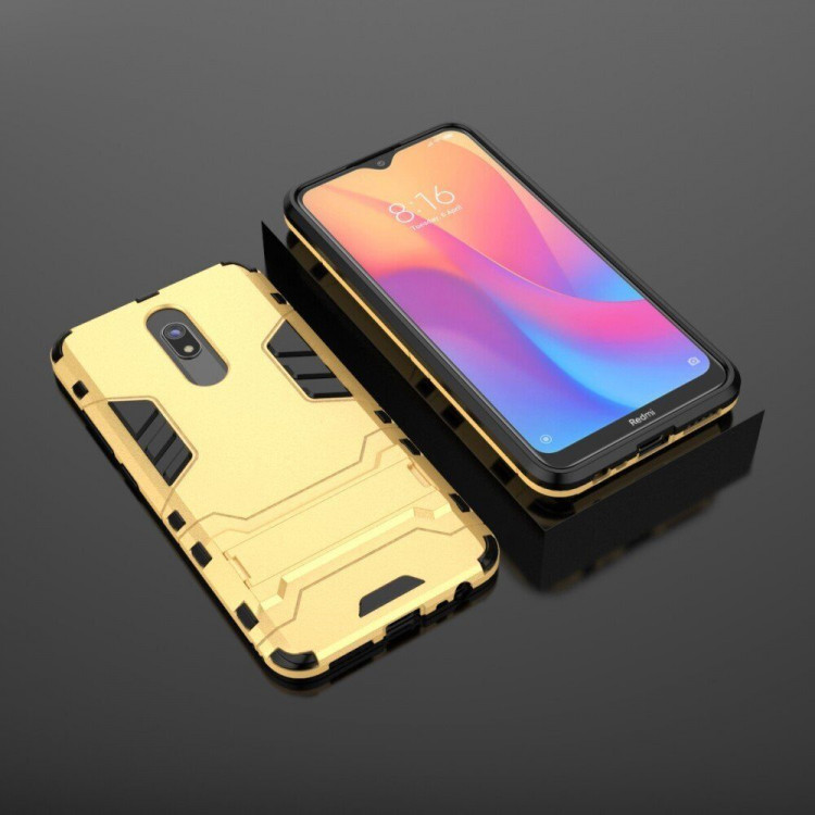 Чехол Duty Armor для Xiaomi Redmi 8 / Redmi 8A (золотой)