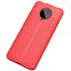 Чехол-накладка Litchi Grain для Xiaomi Redmi K30 Pro / Poco F2 Pro (красный)